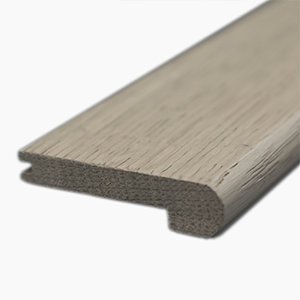 Our flush stair nose trim can be added to the edge of stair treads to bring a smooth edge and finishing touch to your installation. Crafted with durability in mind, our stair nosings are crafted to help protect your flooring from staircase traffic. All Magellan wood trim pieces come prefinished to blend seamlessly with your new wood flooring.